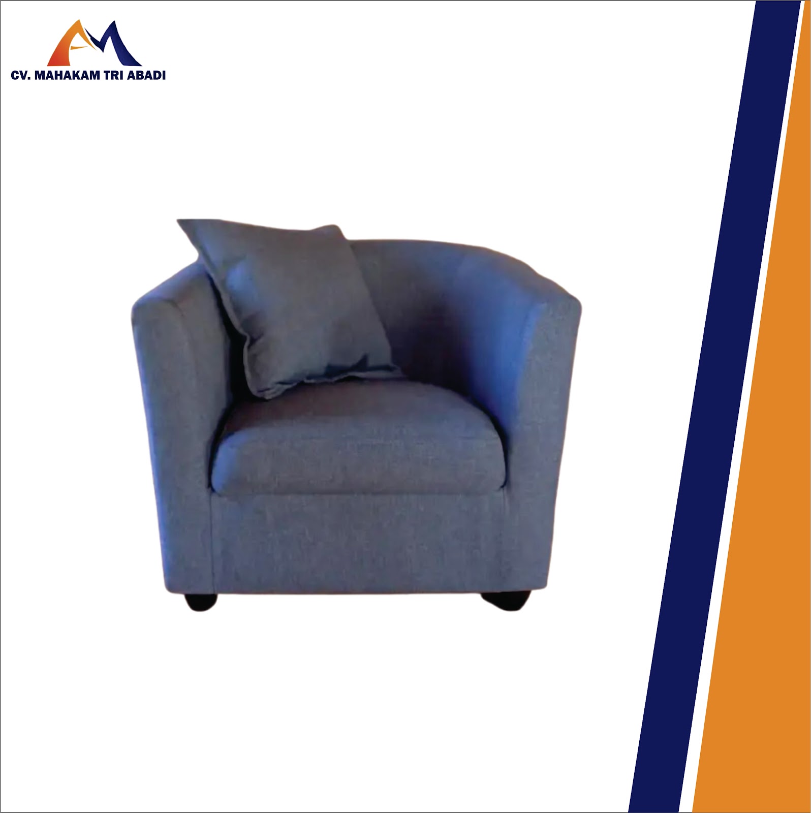 Sofa Single Elenmax Sofa Cangkir